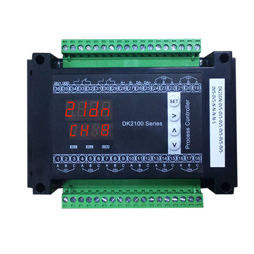 DK21DN guide rail type 8 way universal input inspection controller data acquisition device