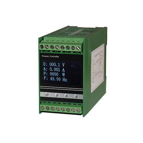 DK61DND OLED single phase DC multi-function power meter guide rail installation